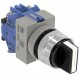 IDEC Rotary Switch, 3 Position, 4 Pole, 45 °, 10 A, 600 V, ASW340